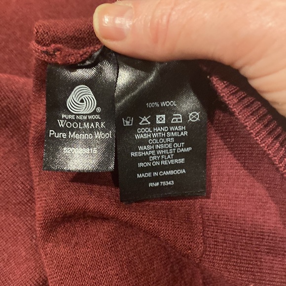 Merino wool sweater size L - Picture 6 of 7